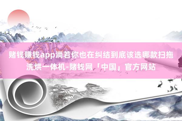 赌钱赚钱app淌若你也在纠结到底该选哪款扫拖洗烘一体机-赌钱网「中国」官方网站