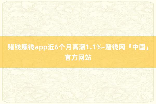 赌钱赚钱app近6个月高潮1.1%-赌钱网「中国」官方网站