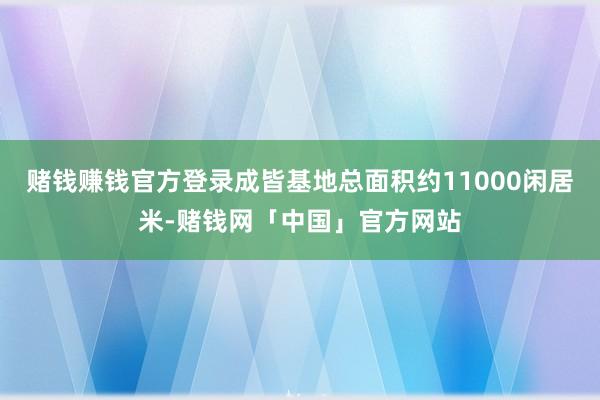 赌钱赚钱官方登录成皆基地总面积约11000闲居米-赌钱网「中国」官方网站